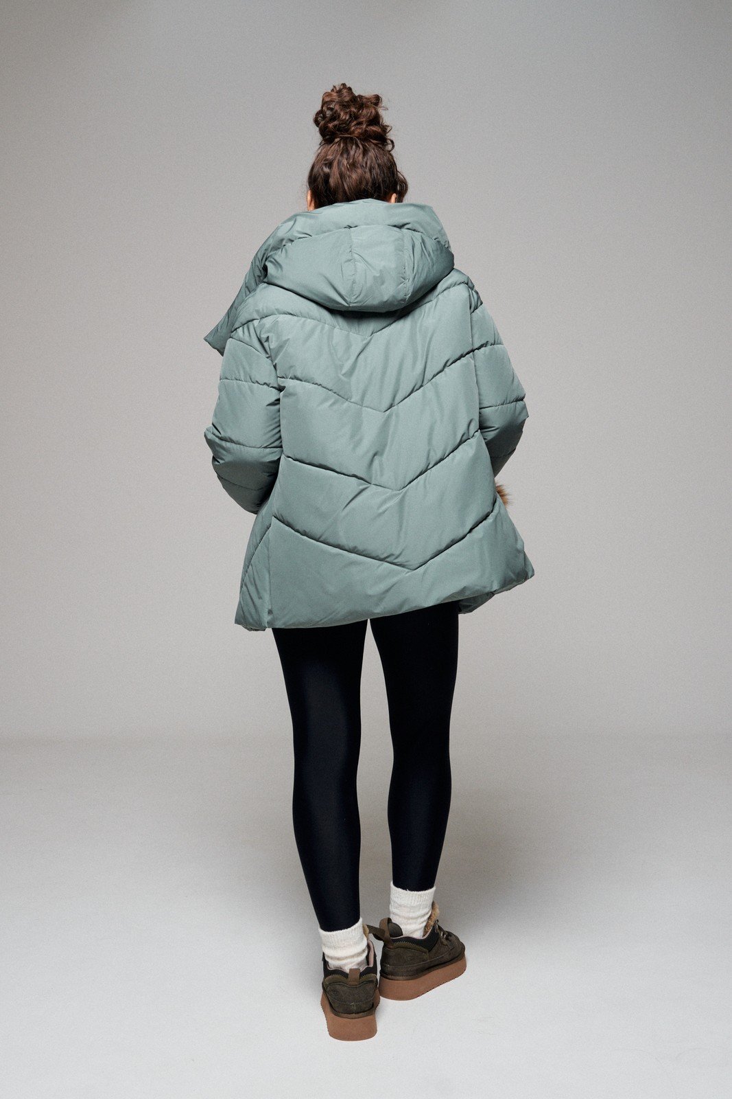Куртка 6110 снежная мята Beautiful&Free  в интернет магазине .